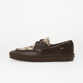 Tenisky Vans 2-Eyelet Boat Shoe PONY HAIR Dark Brown EUR 40.5