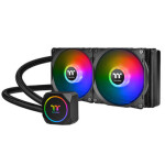 Thermaltake TH240 ARGB čierna / AIO vodný chladič CPU / 2x 120 mm / 1500 RPM @ 28.2 dB / 59.28 CFM (CL-W286-PL12SW-A)