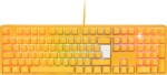 Ducky One 3 Yellow MX-Clear žltá / Herná klávesnica / podsvietená / mechanická / drôtová (USB) / DE (DKON2108ST-WDEPDYDYYYC1)