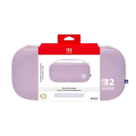 HORI Slim Tough Pouch levanduľová / Puzdro / Nintendo Switch 2 / Až 10 herných kariet