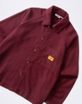 Service Works Flannel FOH Jacket Burgundy XXL