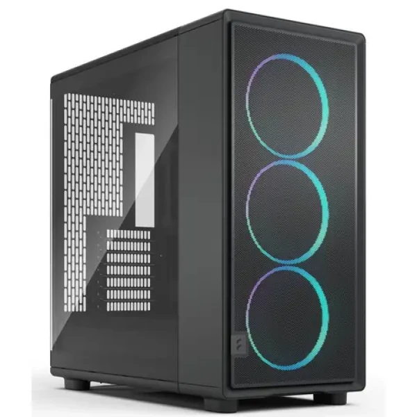 Fractal Design Epoch XL Black TG RGB Light tint / Midi-Tower / ATX / bez zdroja / priehľadná bočnica (FD-C-EPO1X-04)