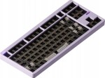Nuphy - NuPhy Gem80 QMK/VIA Wireless Custom Mechanical Keyboard - Bezdrôtová Klawiatura Mechaniczna Airy Lilac Brak Brak keycapów