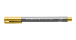 Staedtler Design Journey Metallic Brush zlatá / Popisovač / štetcový hrot / 1-6 mm (8321-11)