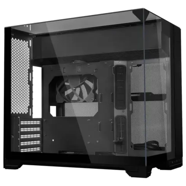 Lian Li O11 Vision-M čierna / PC skriňa / Micro-ATX / Tempered Glass (G99.O11VMX.00)