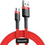 Baseus CAMKLF-C09 kábel USB-A na microUSB červená / 2 m (CAMKLF-C09)