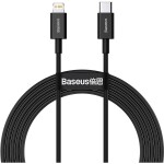 Baseus CATLYS-C01 Kábel USB-C (M) - Lightning (M) 2 m čierna / 20W (CATLYS-C01)