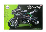 Mamido Mamido Technická stavebnica motorka Ninety 1:8 806 dielov zelená MT1613