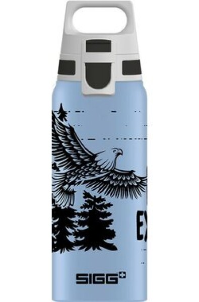 SIGG WMB One Brave Eagle 0.6 l modrá / Detská fľaša / hliník (9002.40)