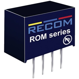 RECOM ROM-1205S DC / DC menič napätia 12 V 5 V 0.2 A 1 W Počet výstupov: 1 x; ROM-1205S