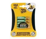 JCB RTU NiMH AAA (R03) 900mAh blister 4 ks (JCB-HR31000RC-4B)