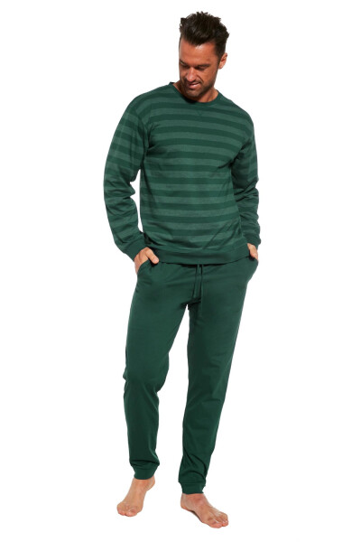 Pánske pyžamo 117/259 voľné - CORNETTE Zelená XL