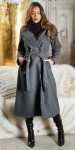 Sexy Koucla Musthave Coat with buttons anthracite Einheitsgroesse