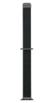 SBS caseme tmavo šedá / Remienok pre Apple Watch / 38/40/41 mm / oceľ