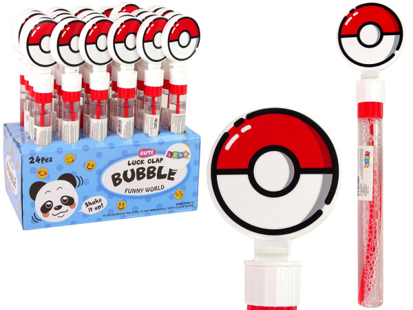 Pokeball mydlovej bubliny 28 cm lapač