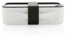 XD Design Olovrantový box s príborom biely / Olovrantový box / 1,2 l / Bez BPA (P269.053)