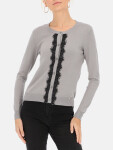 L`AF Cardigan Rima Grey/Dark Grey 38