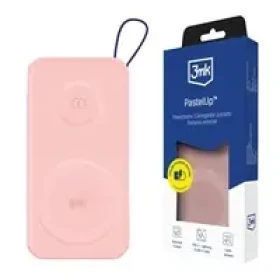 3mk PastelUp 10000mAh ružová / Powerbank / 22.5W / 1x USB-A / 1x USB-C (5903108583213)