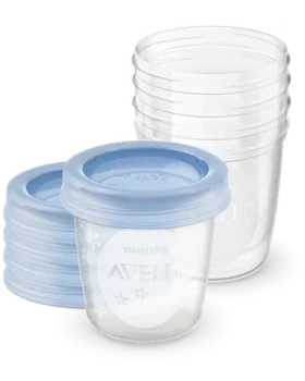 Philips Avent SCF619/05 / Sada pohárikov na materské mlieko / 5x 180 ml