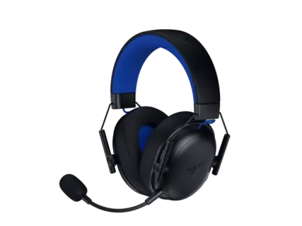 Razer BlackShark V3 X Hyperspeed for PlayStation čierna/modrá / Herné slúchadlá s mikrofónom / 2.4GHz / Bluetooth (RZ04-05420400-R3G1)