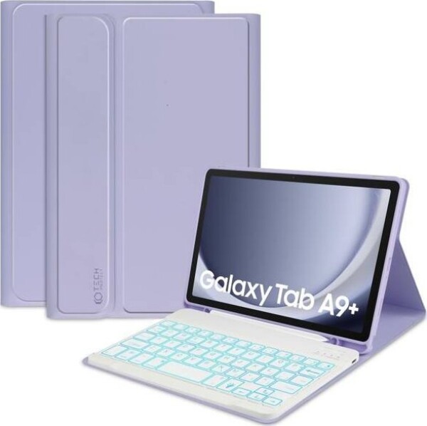 Tech-Protect TECH-PROTECT SC PEN + KEYBOARD GALAXY TAB A9+ PLUS 11.0 X210 / X215 / X216 VIOLET