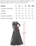 309-9 AMBER elegantné dlhé maxi šaty s čipkovým výstrihom - Bordeaux XL