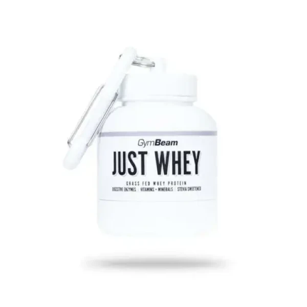 Lievik na proteín JW - GymBeam (biela) (45094-1-white)