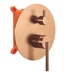 REA - Podomietková sprchová sada Argon Brush Copper + BOX REA-P4330