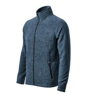 Factor micro fleece pánsky tmavý denimový zvýrazňovač XL
