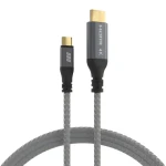 EFB USB-C - HDMI kábel sivá / Adaptérový kábel / 4K 30Hz / 1,8 m (USB-HDMI-00001)