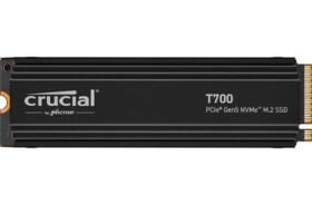 CRUCIAL T700 Heatsink 2TB / M.2 SSD 2280 / PCIe 5.0 / 3D NAND TLC / R:12400MBs / W:11800MBs / 5y (CT2000T700SSD5)