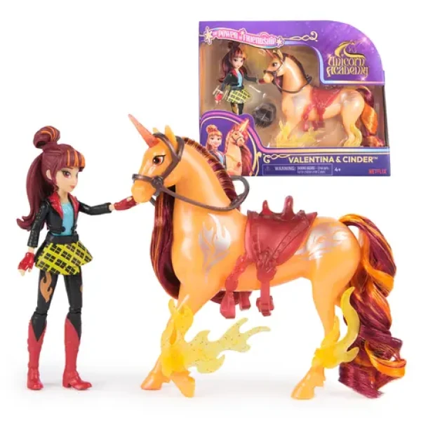 Spin Master Figúrka Unicorn Academy Valentina a Cinder