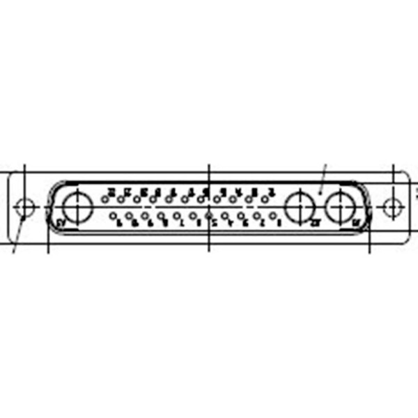 Molex 1727040027 zástrčka D-SUB Pólov: 25 spájkovaný 1 ks Box; 1727040027