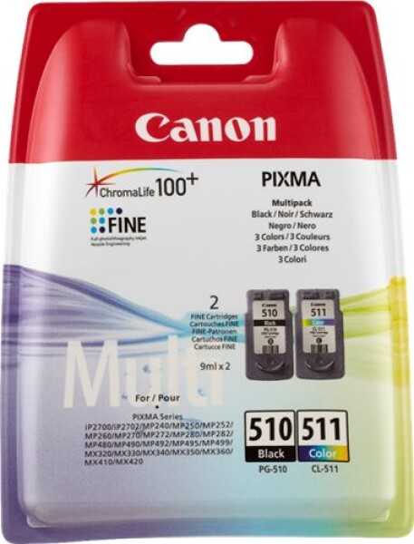 Canon Toner PG-510/CL-511 2970B010 (cyan, magenta, yellow, black)