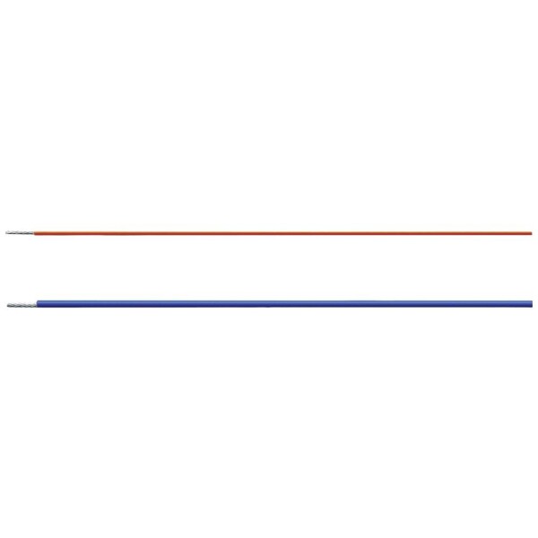 HELU 25257 vysokoteplotný drôt, HELUFLON®-PTFE-5Y 100, zelenožltá, 100 m; 25257