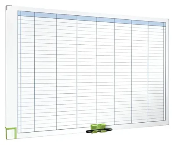 NOBO Performance týždenná plánovacia tabuľa / 900 × 600 mm / biela (3048201)