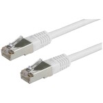 Roline 21.15.0301 RJ45 sieťové káble, prepojovacie káble CAT 5e S/FTP 1 m sivá dvojžilový tienený, pozlátené kontakty 1 ks; 21.15.0301