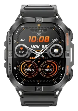 CARNEO GTR Outlander HR+ čierna / Chytré hodinky / 2,13 "AMOLED / GPS / 3ATM / BT 5.3 (8588010359698)