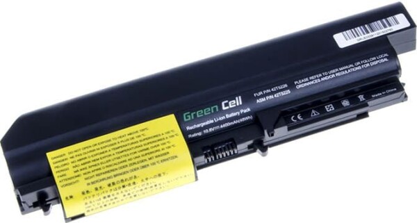 Green Cell 42T5225 do Notebooka Lenovo IBM ThinkPad R61i T61 T61p T400 R400 (LE03)
