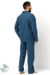 PÁNSKE PYŽAMO MNS 815 B25 3XL-4XL námořní 4XL