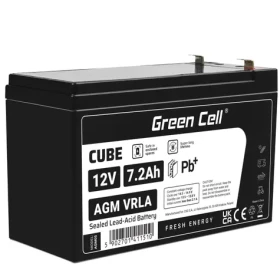 Green Cell VRLA AGM 12V | 2.1A | 7.2Ah (AGM05)