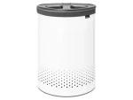 Brabantia Kôš na bielizeň 55 L sivá/biela / 63 x 29 x 45 cm (304903)