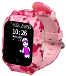 HELMER LK 710 červená / Detské hodinky s GPS lokátorom / dotykový displej / nano SIM / 4G / IP67 / videohovor (hlmlk710r)