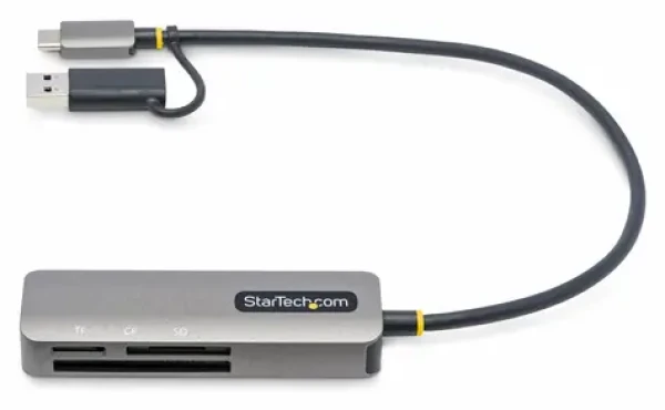 StarTech USB 3.0 čítačka pamäťových kariet / Čítačka kariet / SD / microSD / CompactFlash / 5 Gbps (FCREADMICRO3V2)
