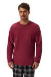 Pánske pyžamo 41919 Honor wine - HENDERSON vínová 3XL