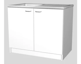 Skrinka s drezom Speed DSPU 100, biela%