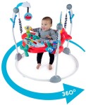 BABY EINSTEIN Skákadlo/aktívne centrum 2v1 Ocean Explorers Airplane Adventure™ 6m+ do 12 kg
