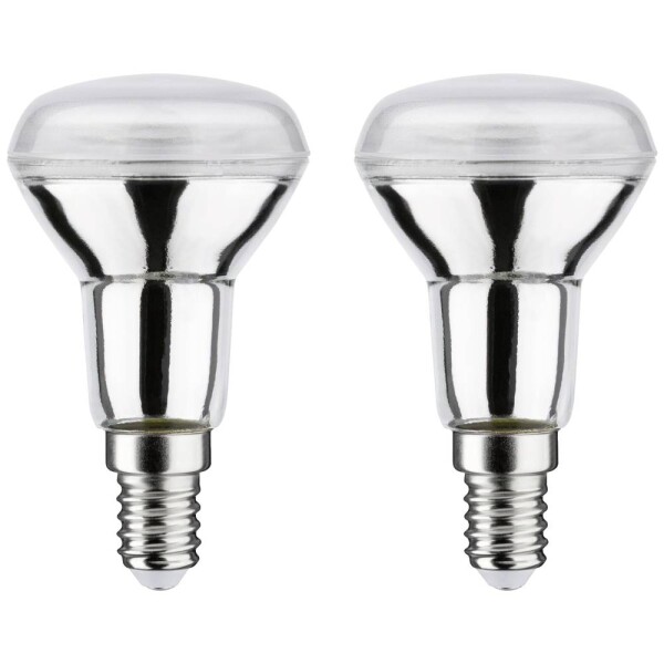 Paulmann 29049 LED En.trieda 2021 F (A - G) E14 klasická žiarovka 5 W teplá biela (Ø x v) 50 mm x 85 mm 2 ks; 29049