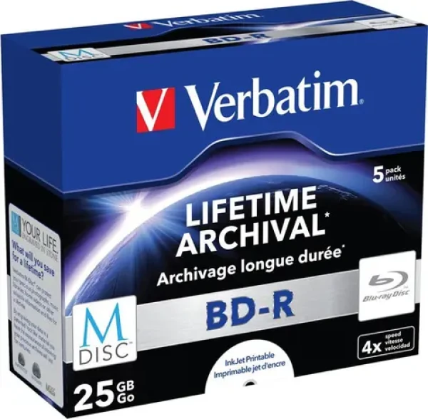 Verbatim BD- R 25GB 4X 5ks / Blu-ray (43823)