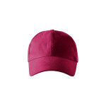 Unisex čiapka 6P (granátová) nastavitelný